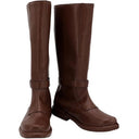 Renaissance Riding Tall Boots Zip-Up Medieval Footwear - Retrorobe