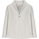 Medieval Style Sailor Collar Tunic Shirt - Retrorobe