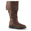 Unisex Medieval Renaissance Knee High Flat Jazz Boots - Retrorobe