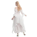 Renaissance Style Off Shoulder Long Dress - Retrorobe
