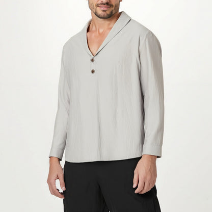 Medieval Style Sailor Collar Tunic Shirt - Retrorobe