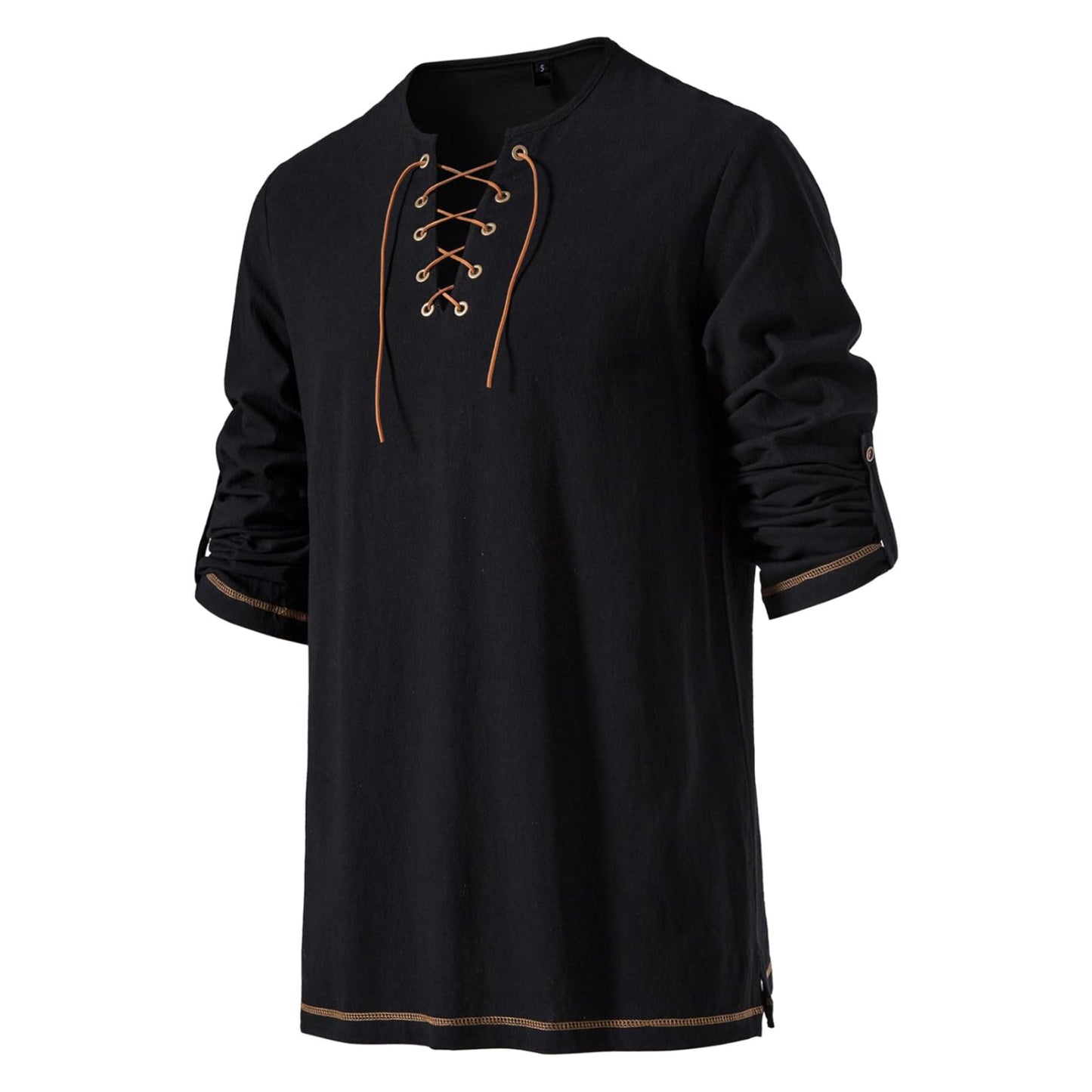 Renaissance Lace-up Design Tunic Top