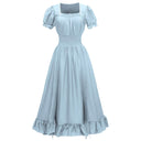 Ruffled Retro Style Women's Medieval Renaissance Dress - Retrorobe