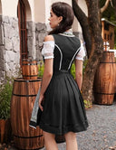 Oktoberfest 3-Piece Dirndl with Apron & Blouse - Retrorobe