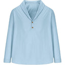 Medieval Style Sailor Collar Tunic Shirt - Retrorobe