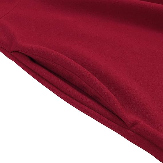 Women's 1950s Polka Dot Patchwork Tie Neck Sweetheart A-Line Dress