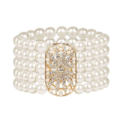 5Pcs 1920s Flapper Accessory Set