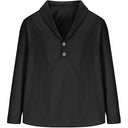 Medieval Style Sailor Collar Tunic Shirt - Retrorobe
