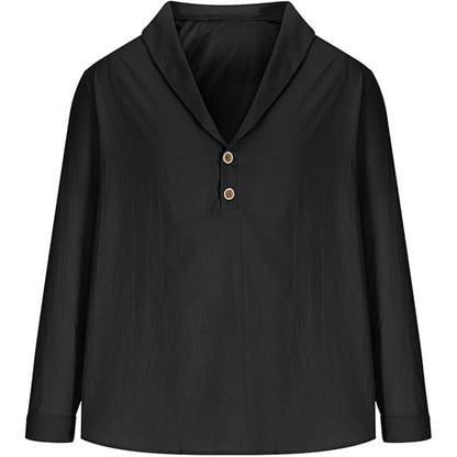Medieval Style Sailor Collar Tunic Shirt - Retrorobe