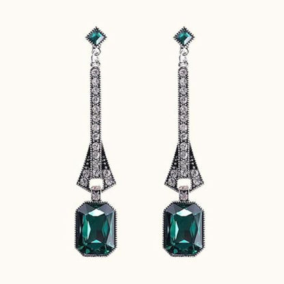 Art Deco Beaded Gown with Accessories Set