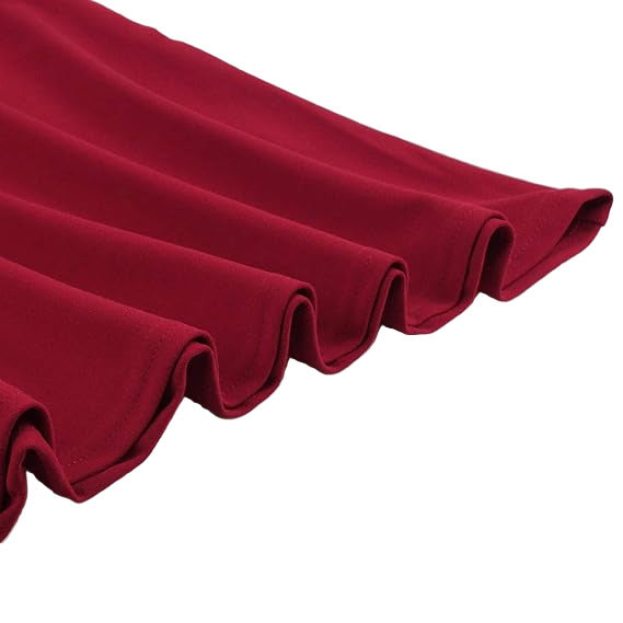 Women's 1950s Polka Dot Patchwork Tie Neck Sweetheart A-Line Dress