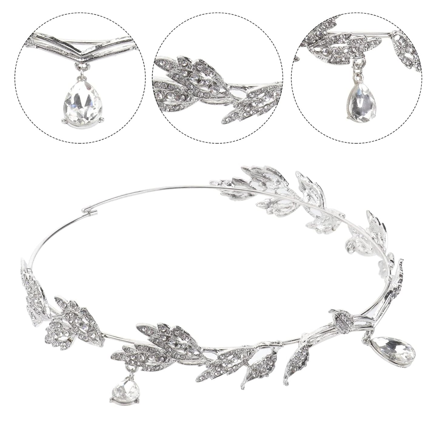 Couronne de front de princesse de la Renaissance 