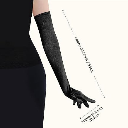 Art Deco Beaded Gown with Accessories Set