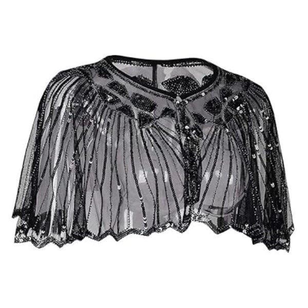 Gatsby Glam Shawl & Accessory Set