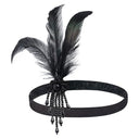 5Pcs 1920s Peacock Art Deco Accessories Set