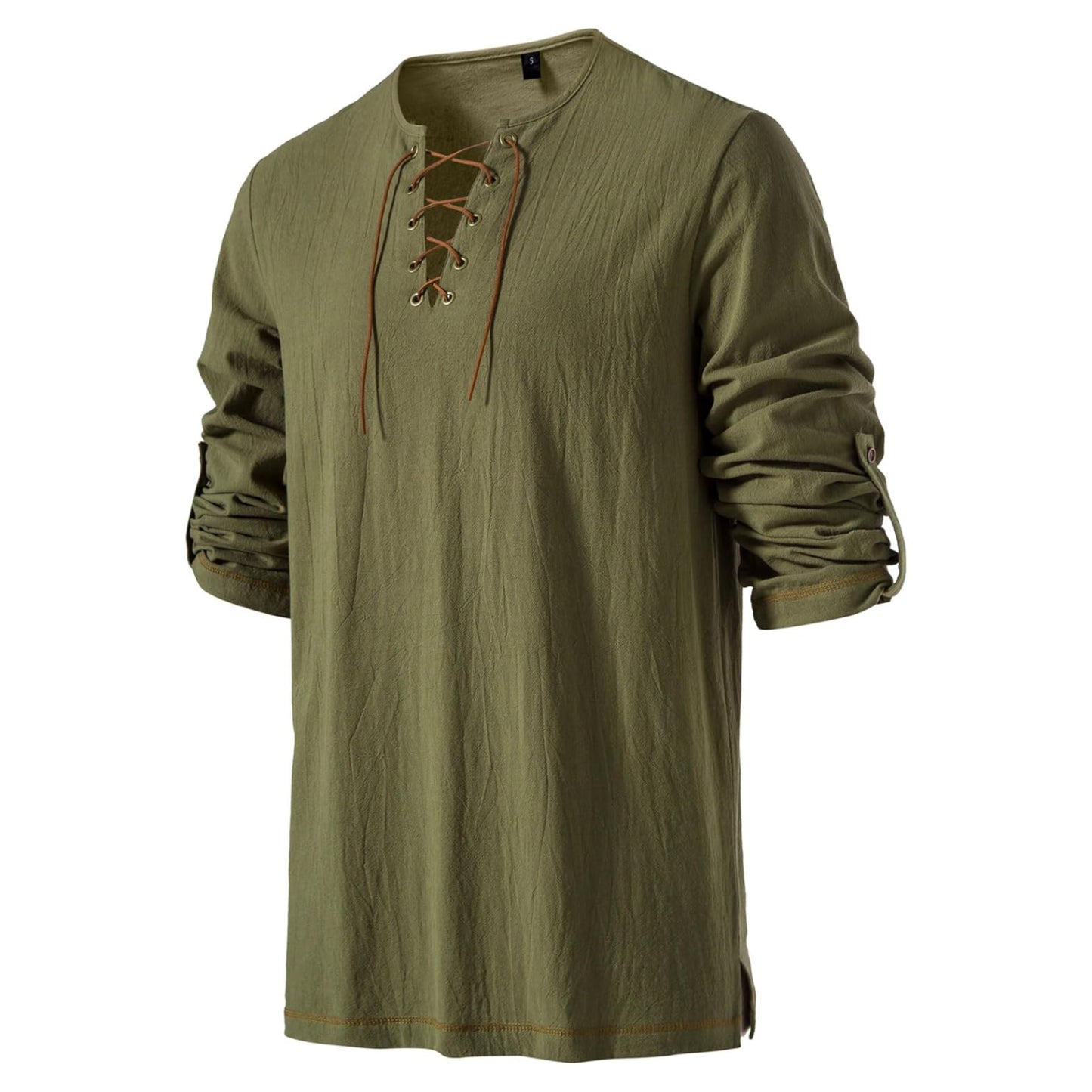 Renaissance Lace-up Design Tunic Top