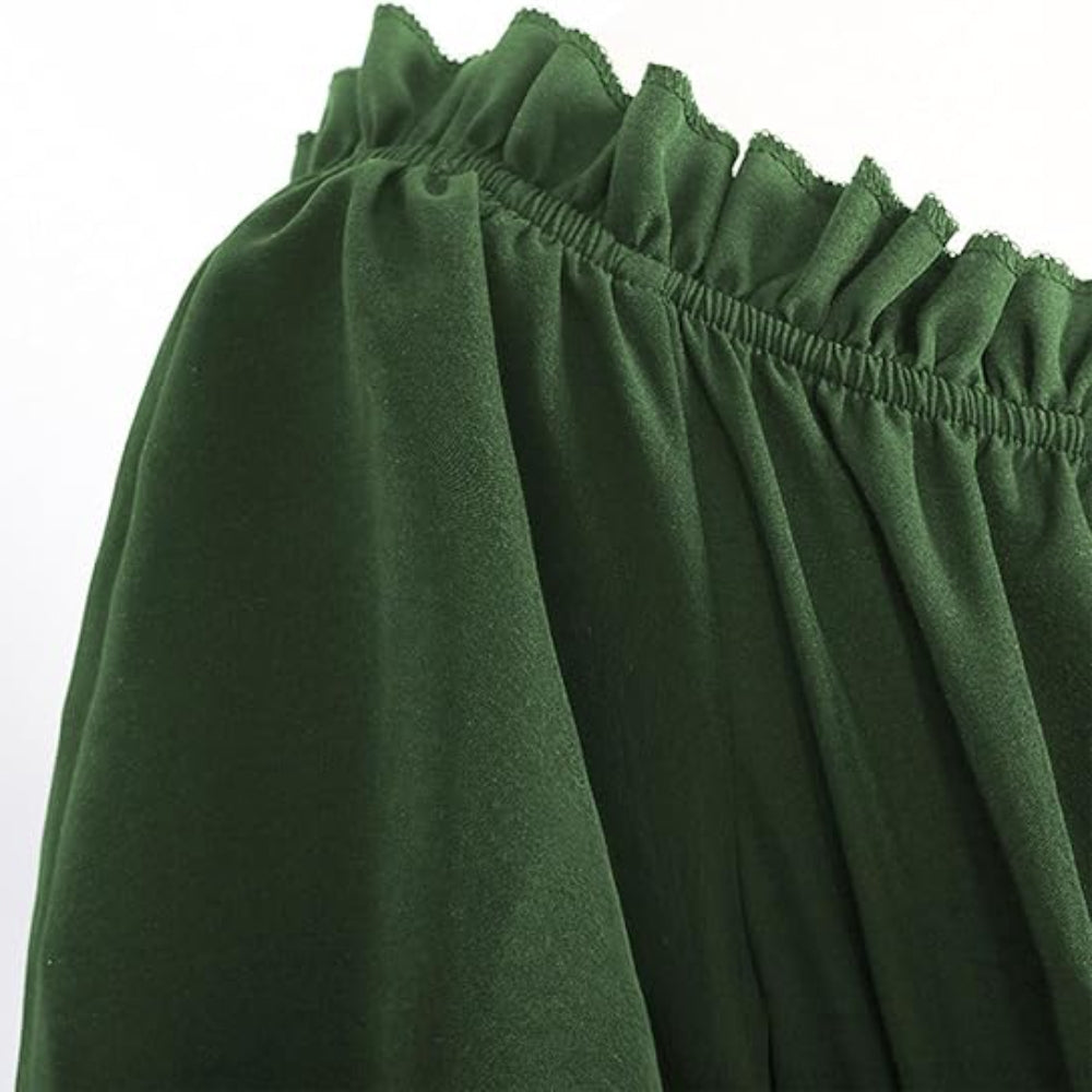 Green Elven LARP Fantasy Costume Dress