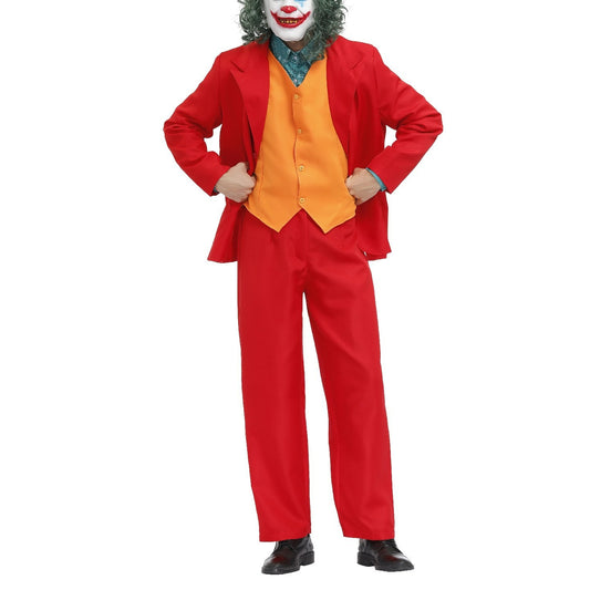 Joker Villain Suit Costume for Halloween