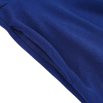 Women's 1950s Polka Dot Patchwork Tie Neck Sweetheart A-Line Dress