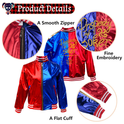 Harley Quinn Joker Suicide Squad Cosplay Costume