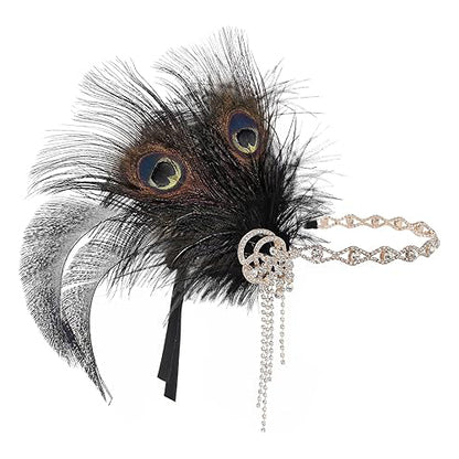 5Pcs 1920s Flapper Accessory Set