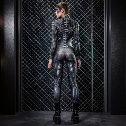 Women's Skeleton Skull Bodysuits