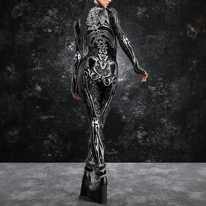 Women’s Full Body Skeleton Catsuit