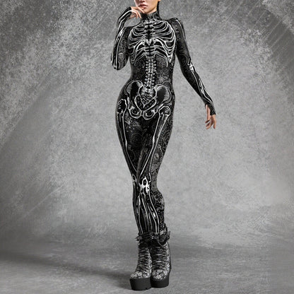 Women’s Full Body Skeleton Catsuit