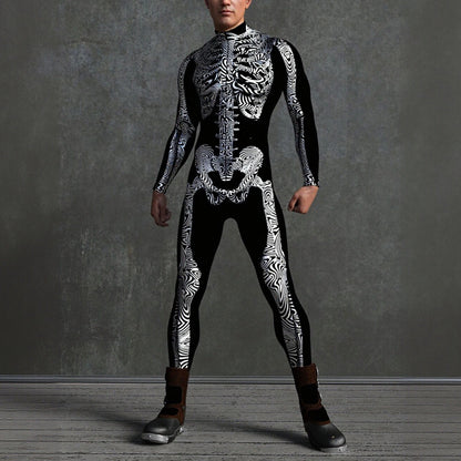 Men's Skeleton Skull Bodysuits