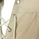 Pirate Style Lace-up Shirt - Retrorobe