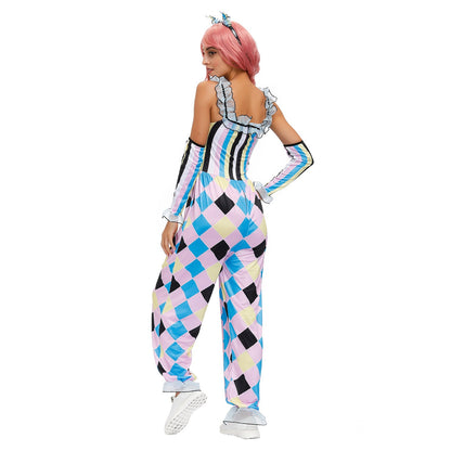 Women's Clown Jumpsuit Outfits