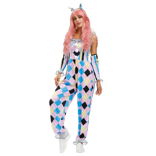 Women's Clown Jumpsuit Outfits