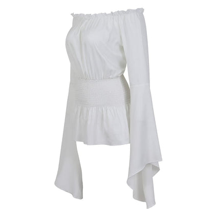Renaissance Medieval Gothic Victorian Bell Sleeves Tops