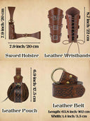 9 PCS Viking Pirates Outfits - Retrorobe