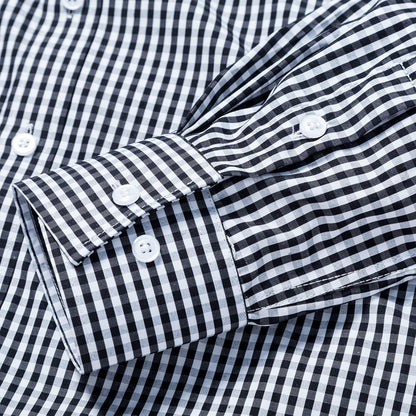 Men's Oktoberfest Bavarian Plaid Long Sleeve Shirt
