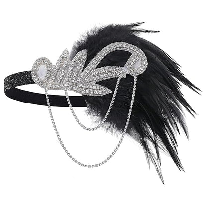 Art Deco Beaded Gown with Accessories Set