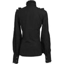 Renaissance Gothic Style Ruffle Sleeve  Blouse - Retrorobe