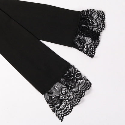 Renaissance Gothic Style Ruffle Sleeve  Blouse