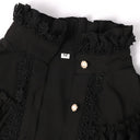 Renaissance Gothic Style Ruffle Sleeve  Blouse - Retrorobe