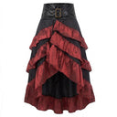 Ensemble 4 pièces de cape de vampire victorienne pour femme
