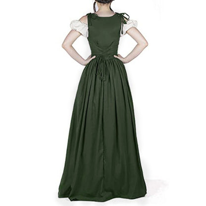 Irish Style Off-Shoulder Dress