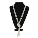 Set Abito Flapper Verde con Nappine e Piume di Pavone con Accessori