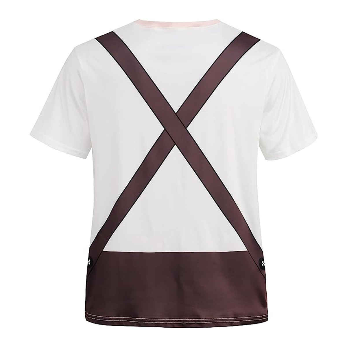 Bayerisches Bierbauch-Lederhosen-Print-T-Shirt