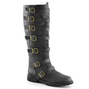 Medieval Renaissance Style Flat Jazz Boots for Knight Look - Retrorobe