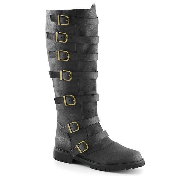 Medieval Renaissance Style Flat Jazz Boots for Knight Look