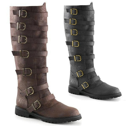 Medieval Renaissance Style Flat Jazz Boots for Knight Look