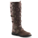 Medieval Renaissance Style Flat Jazz Boots for Knight Look - Retrorobe