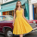 Polka Halte Grace Midikleid