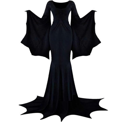 Morticia Addams Halloween Dress