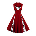 Floral Contrast Grace Midi Dress